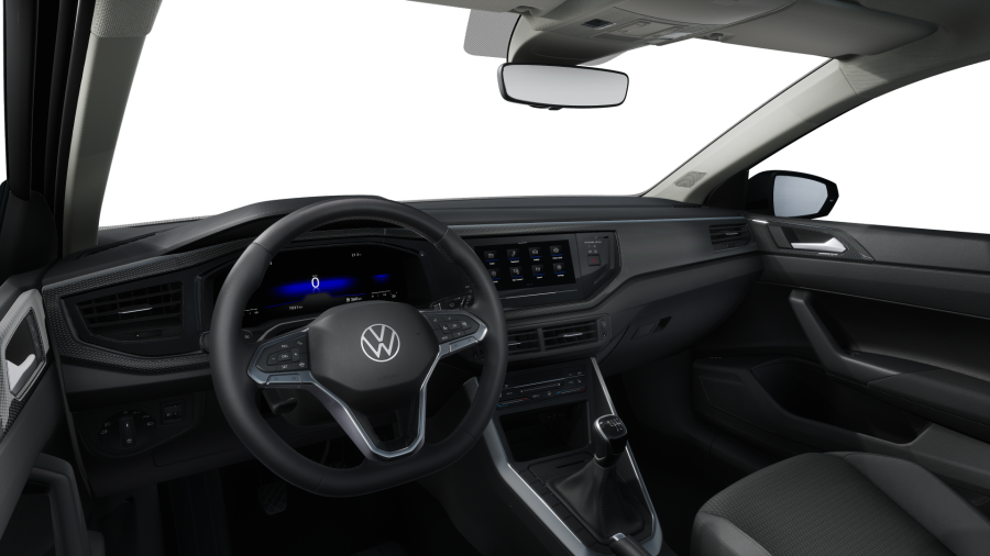 Volkswagen Polo, Polo People 1,0 TSI 70 kW 5G, barva černá