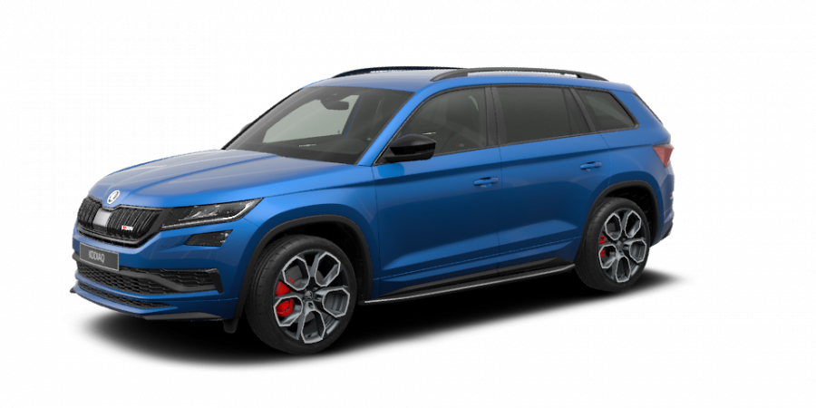 Škoda Kodiaq, 2,0 TDI 176 kW 7-stup. automat. 4x4, barva modrá