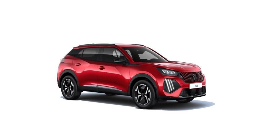 Peugeot 2008, Peugeot 2008 ALLURE Turbo 100 MAN6, barva červená