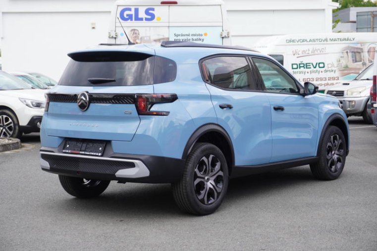 Citroën C3 Aircross, PLUS Turbo 100 MAN6, barva modrá