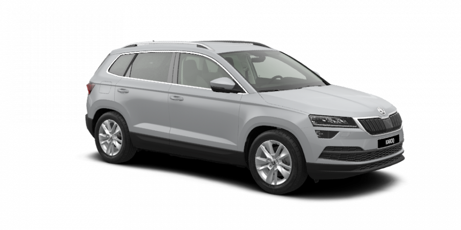 Škoda Karoq, 1,5 TSI 110 kW 6-stup. mech., barva šedá