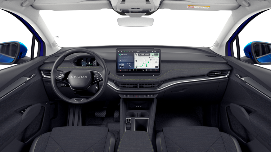 Škoda Elroq, 63 kWh 1° převodovka, barva modrá
