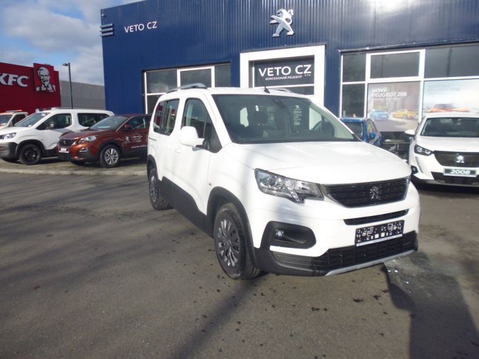 Peugeot Rifter, ALLURE 1.5 BlueHDi 100k S&S MAN6, barva bílá