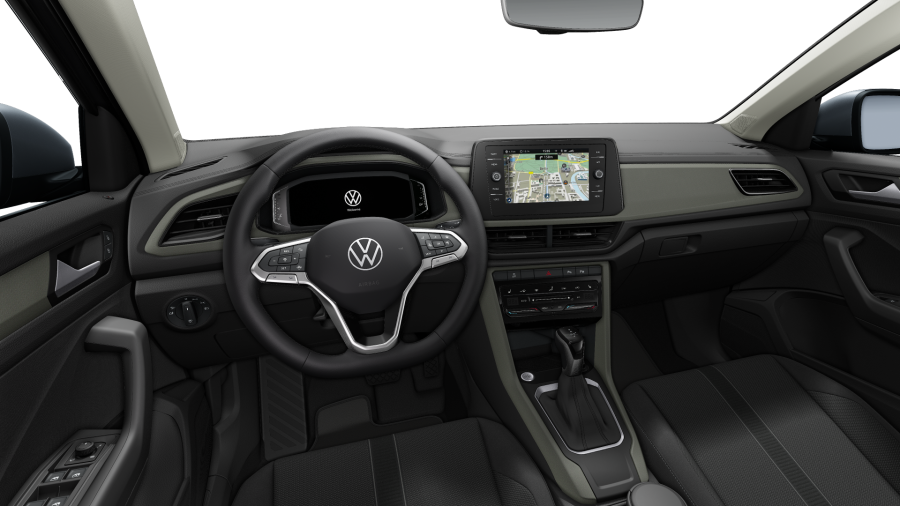 Volkswagen T-Roc, T-Roc Life 1,5 TSI 110 kW 7DSG, barva šedá