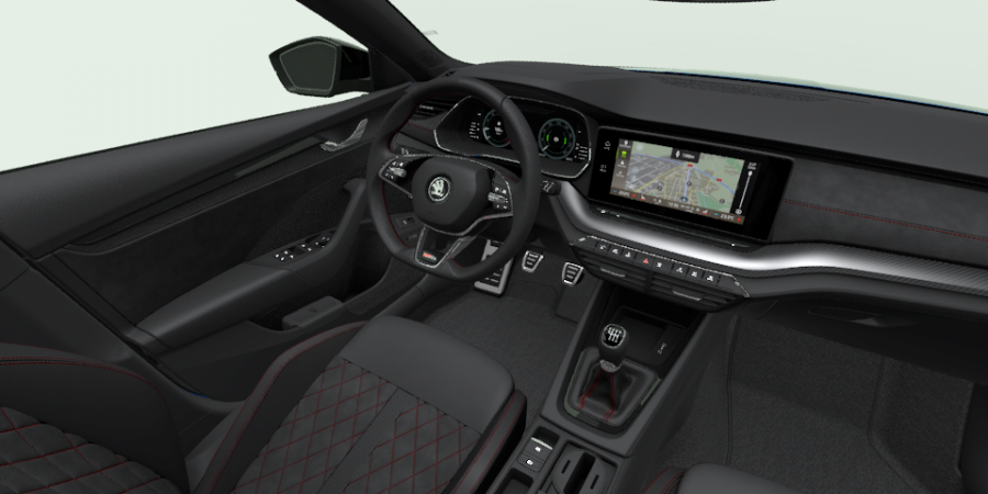Škoda Octavia, 2,0 TSI 180 kW 6-stup. mech., barva modrá