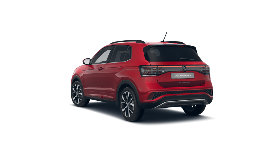 Volkswagen T-Cross, T-Cross R-Line People 1.0 TSI 85 kW 7DSG, barva červená