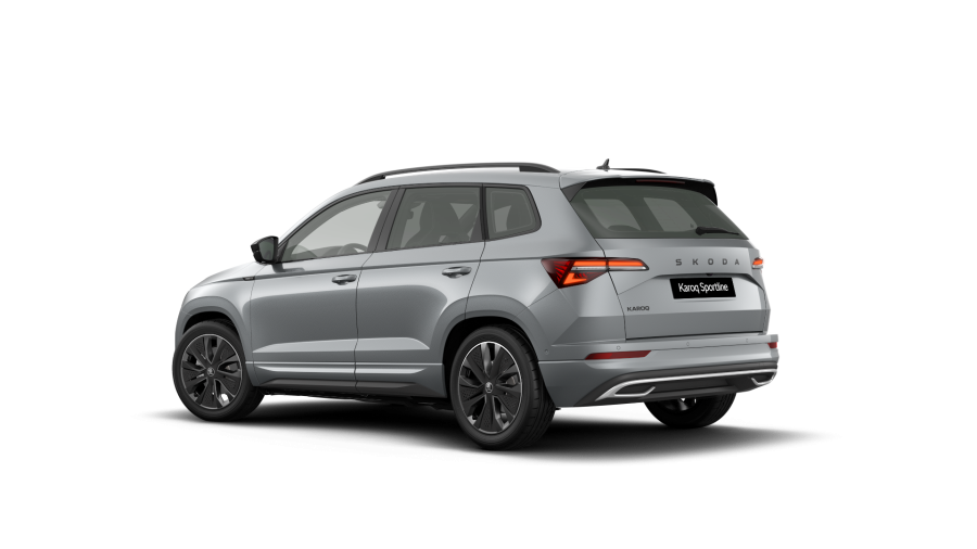 Škoda Karoq, 1,5 TSI 110 kW 7-stup. automat., barva stříbrná