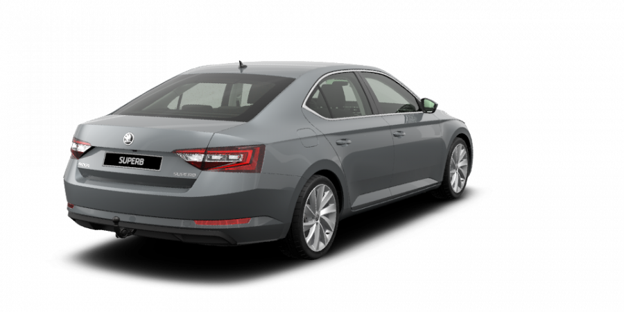 Škoda Superb, 2,0 TDI 140 kW 7-stup. automat., barva šedá