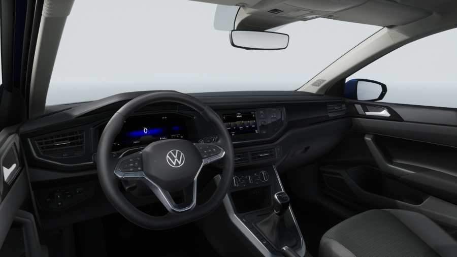 Volkswagen Polo, Polo Life 1,0 TSI 5G, barva modrá