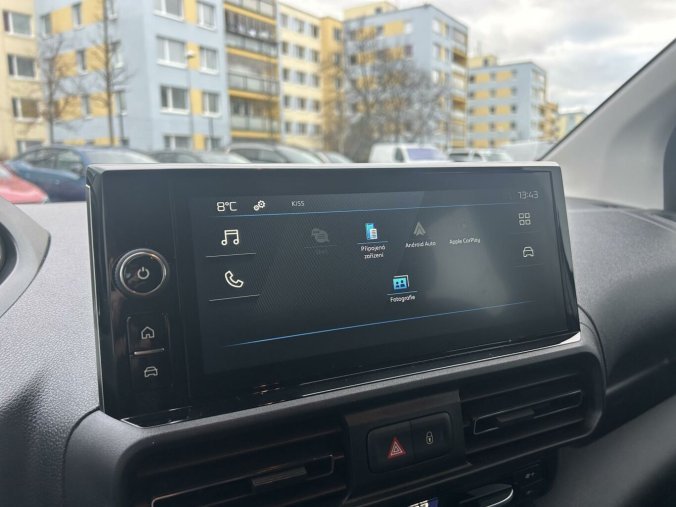 Peugeot Partner, Peugeot Partner Polocombi L2 1000 1.5 HDi 100k, barva bílá