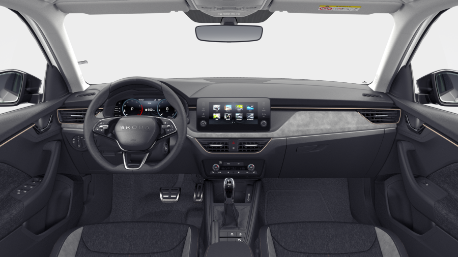 Škoda Scala, 1,0 TSI 85 kW 7° automatická DSG, barva bílá