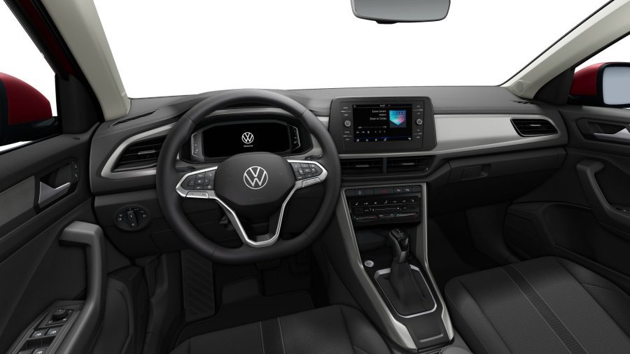 Volkswagen T-Roc, T-Roc People 1,5 TSI 110 kW 7DSG, barva červená