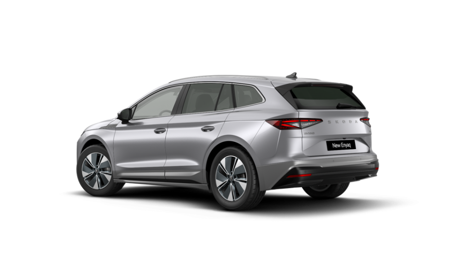 Škoda Enyaq iV, 82 kWh 1° automatická, barva stříbrná