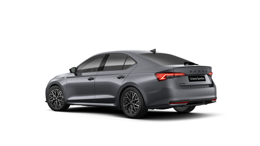 Škoda Octavia, 1,5 TSI m-HEV 110 kW 7° automatická DSG, barva šedá