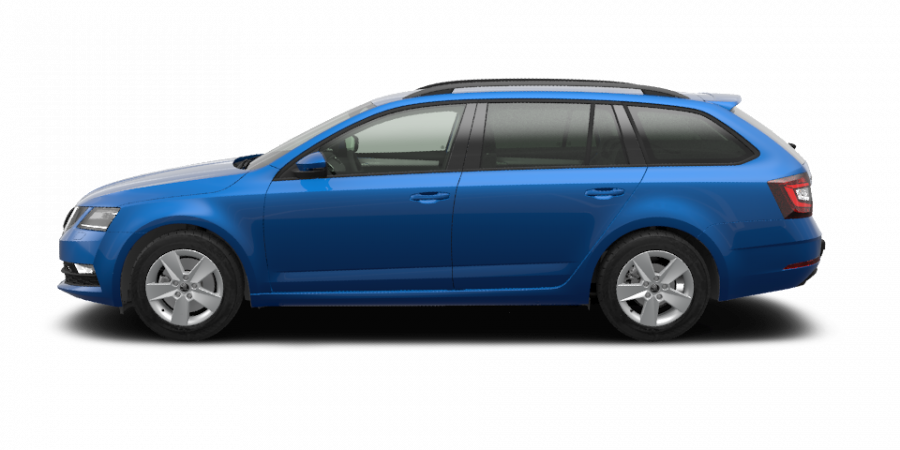 Škoda Octavia, 1,0 TSI 85 kW 6-stup. mech., barva modrá