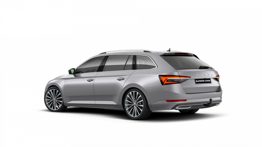 Škoda Superb, 2,0 TDI 147 kW 7-stup. automat. 4x4, barva stříbrná