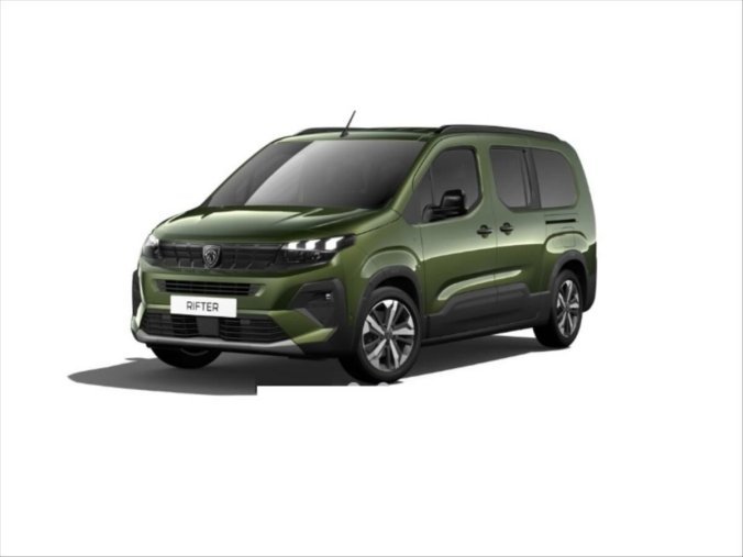Peugeot Rifter, Peugeot Rifter 1,5 LONG GT BlueHDi 130 S&S EA, barva zelená