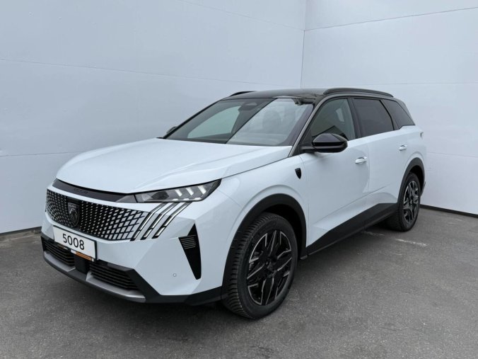 Peugeot 5008, Peugeot 5008 GT e-DCS6 Hybrid, barva bílá