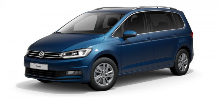 Volkswagen Touran, ME 2,0 TDI 6G, barva modrá