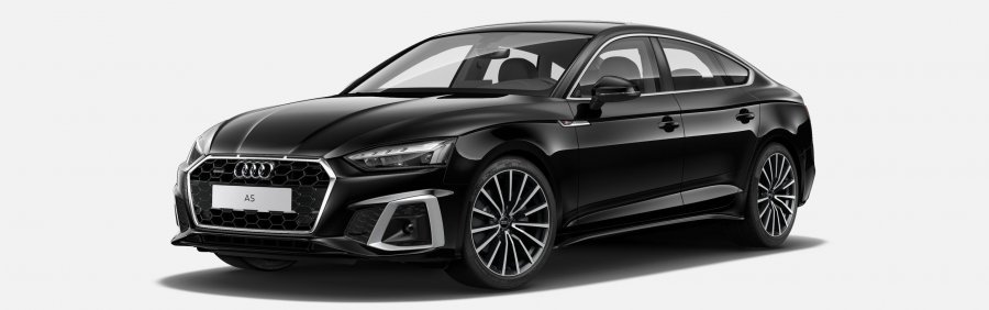 Audi A5, Nové A5 Sportback S line 40 TDI 150 kW q, barva černá