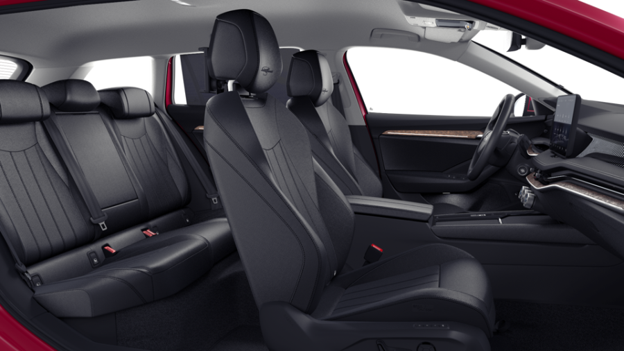 Škoda Superb, 2,0 TDI 142 kW 7° automatická DSG 4x4, barva červená