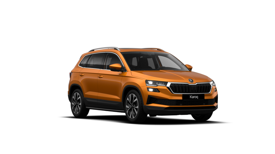 Škoda Karoq, 2,0 TDI 110 kW 7-stup. automat. 4x4, barva oranžová
