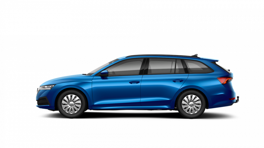 Škoda Octavia, 1,5 TSI 110 kW 6-stup. mech., barva modrá