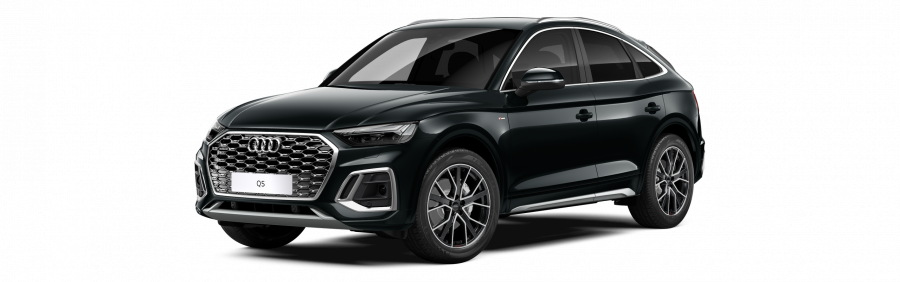 Audi Q5 Sportsback, Q5 SB S line 40 TDI 150kW quattro, barva černá