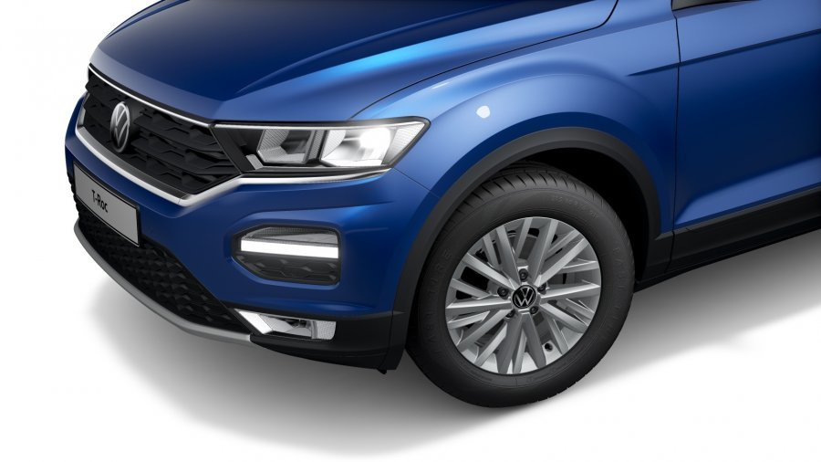 Volkswagen T-Roc, T-Roc Design 1,0 TSI 6G, barva modrá