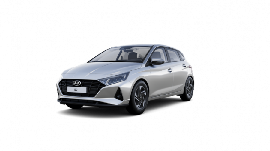 Hyundai i20, 1,2 DPI 5 st. manuální, barva stříbrná