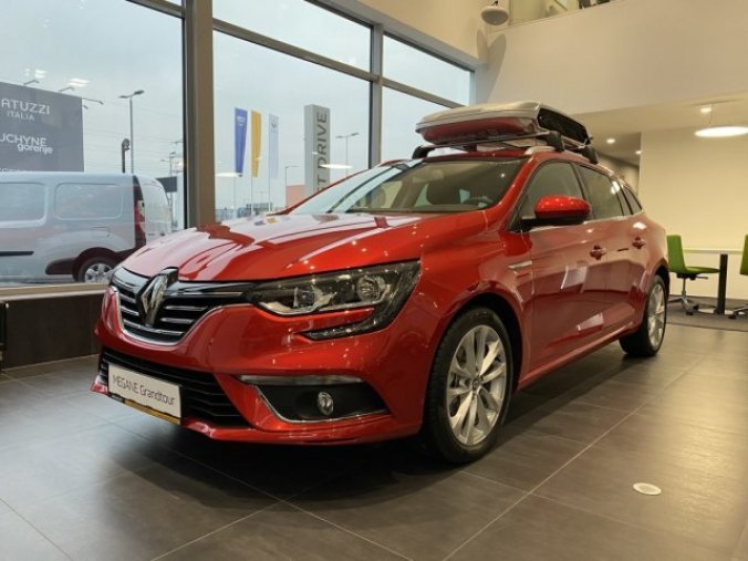 Renault Mégane, Intens TCe 140 EDC Euro 6D  Gr, barva červená