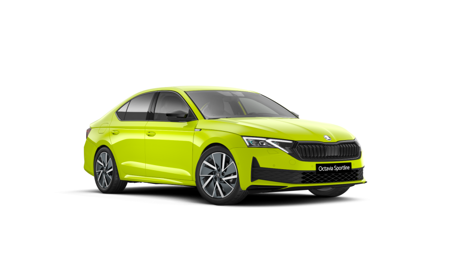 Škoda Octavia, 1,5 TSI m-HEV 110 kW 7° automatická DSG, barva zelená