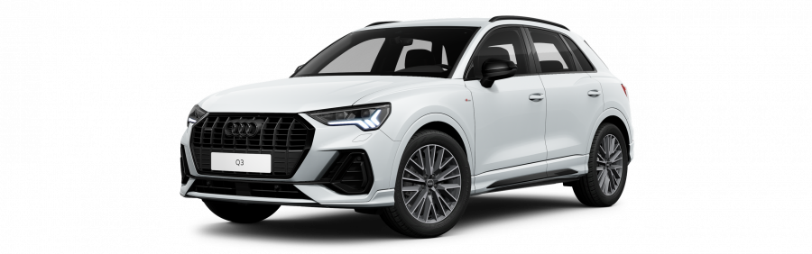 Audi Q3, Q3 S line 40 TDI 147 kW q, barva bílá