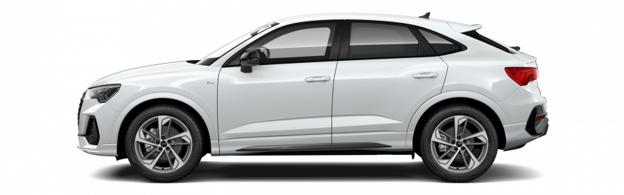Audi Q3 Sportback, Q3 SB S line 35 TDI 110 kW quattro, barva bílá