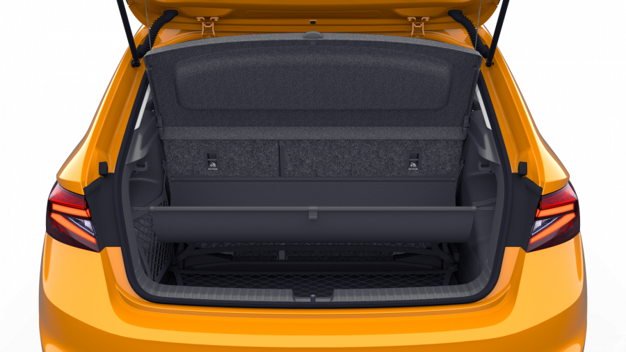 Škoda Fabia, 1,0 TSI 85 kW 6-stup. mech., barva oranžová