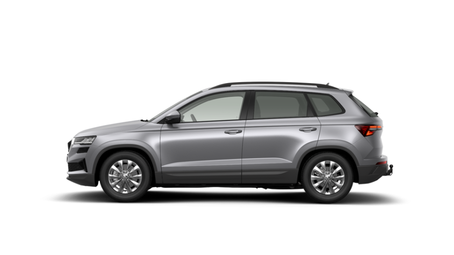 Škoda Karoq, 1,5 TSI 110 kW 7° automatická DSG, barva stříbrná