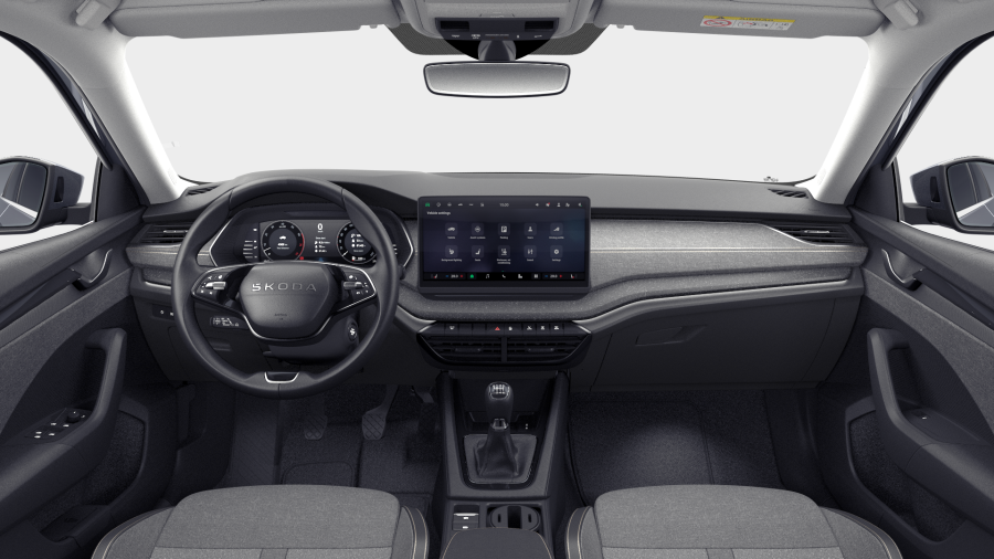 Škoda Octavia, 1,5 TSI 110 kW 6-stup. mech., barva šedá