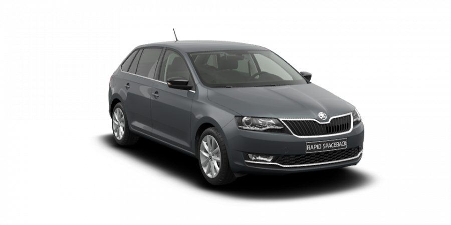 Škoda Rapid, 1,0 TSI 81 kW 6-stup. mech., barva šedá