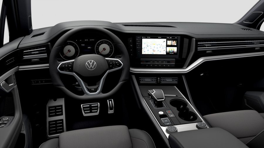 Volkswagen Touareg, Touareg R-Line V6 3,0 TDI 4MOT 8TT, barva bílá