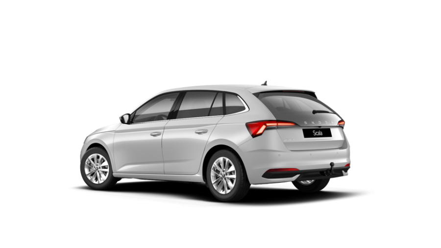 Škoda Scala, 1,5 TSI 110 kW 7° automatická DSG, barva bílá