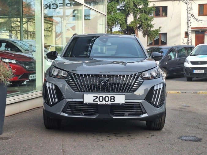 Peugeot 2008, Peugeot 2008 ALLURE 1.2 PT 130k EAT8, barva šedá