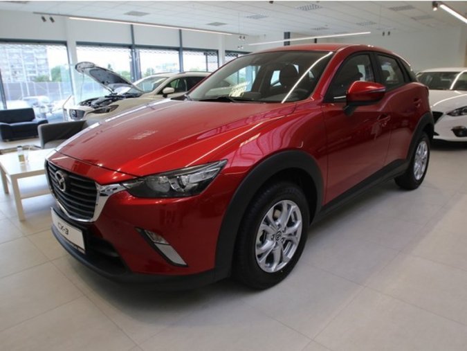 Mazda CX-3, 2,0G 121k, barva červená
