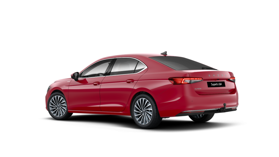Škoda Superb, 2,0 TSI 150 kW 7° automatická DSG, barva červená
