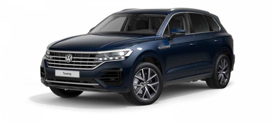 Volkswagen Touareg, R-Line V6 3,0 TDI 4MOT 8TT, barva modrá