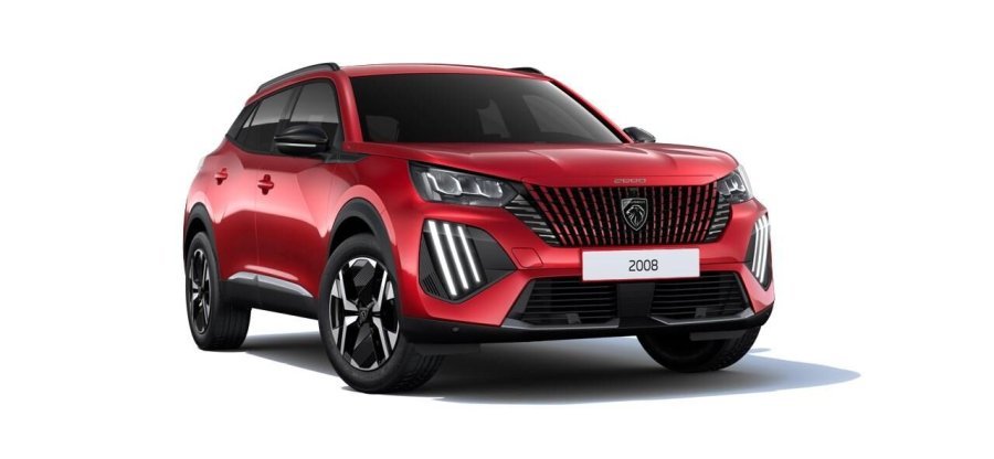 Peugeot 2008, Peugeot 2008 ALLURE Turbo 100 MAN6, barva červená