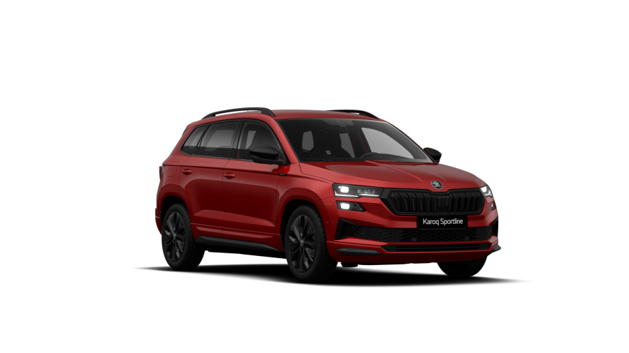 Škoda Karoq, 1,5 TSI 110 kW 7-stup. automat., barva červená