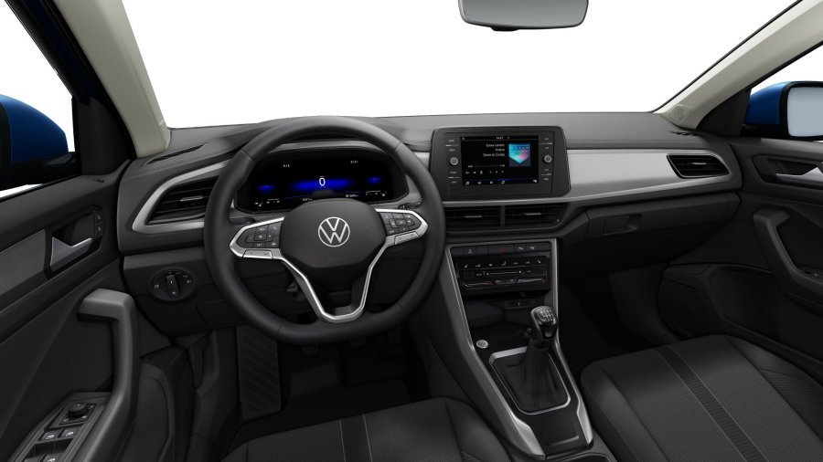 Volkswagen T-Roc, T-Roc People 1,5 TSI 110 kW 6G, barva modrá
