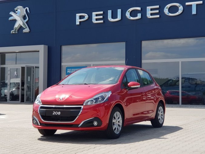 Peugeot 208, ACTIVE 1.2 PureTech 82 S&S MAN5, barva červená