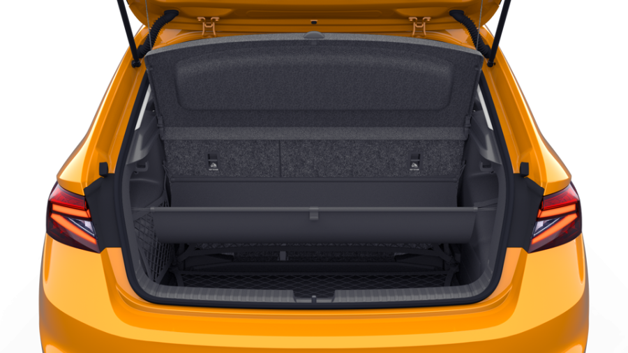 Škoda Fabia, 1,0 TSI 70 kW 5-stup. mech., barva oranžová
