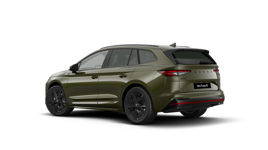 Škoda Enyaq iV, 82 kWh 250 kW 1° převodovka 4x4, barva zelená